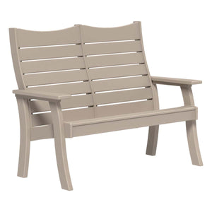 Contour Bench (2' and 4') Porch Swing 4ft / Weatherwood