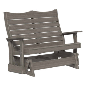 Contour Glider Porch Swing 4ft / Dove Gray & Slate