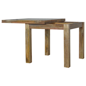 Extendable Butterfly Dining Table Bench