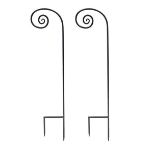 Fiddlehead Poles, pack of 2 by Achla Designs O-Hook Railing Pole