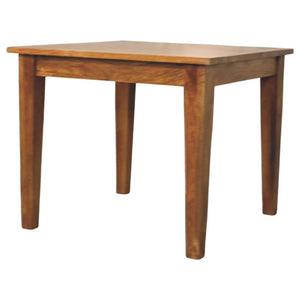 Golden Teak Solid Wood Dining Table Bench