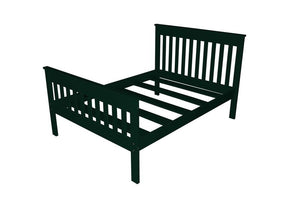 Harmony Bed - Twin, TwinXL, Full and Queez Size Beds Full / Black Paint
