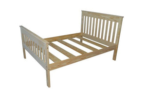 Harmony Bed - Twin, TwinXL, Full and Queez Size Beds Full / Unfinished