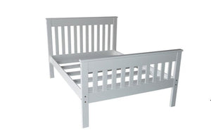 Harmony Bed - Twin, TwinXL, Full and Queez Size Beds Full / White Paint