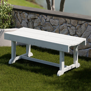 Heritage 42" and 68" Patio Benches Outdoor Bench