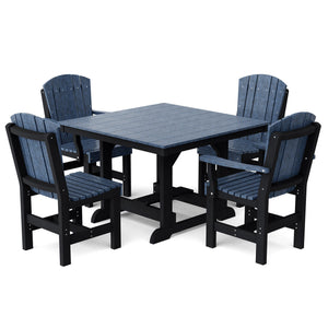 Heritage 5-Piece 44"x44" Dining Set Dining Set