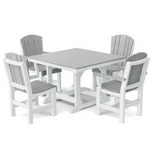 Heritage 5-Piece 44"x44" Dining Set Dining Set