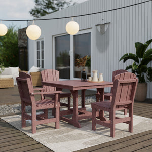 Heritage 5-Piece 44"x44" Dining Set Dining Set