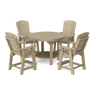 Heritage 5-Piece 48" Pub Counter Set Dining Set