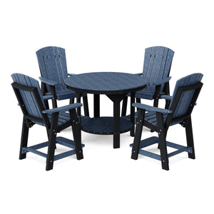 Heritage 5-Piece 48" Pub Counter Set Dining Set
