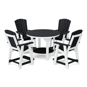 Heritage 5-Piece 48" Pub Counter Set Dining Set