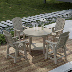 Heritage 5-Piece 48" Pub Counter Set Dining Set