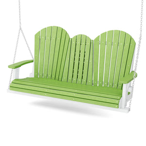 Heritage 5' Swing With Console Porch Swing