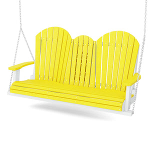 Heritage 5' Swing With Console Porch Swing
