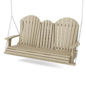 Heritage 5' Swing With Console Porch Swing