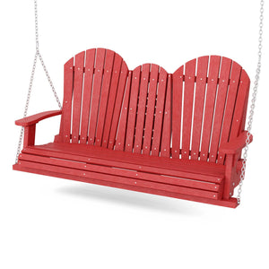 Heritage 5' Swing With Console Porch Swing