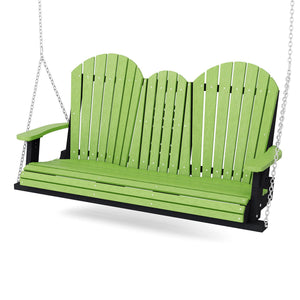 Heritage 5' Swing With Console Porch Swing