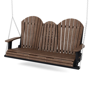 Heritage 5' Swing With Console Porch Swing