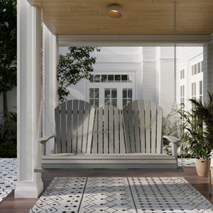 Heritage 5' Swing With Console Porch Swing