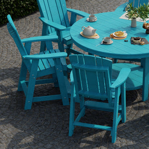 Heritage 7-Piece 60" Pub Counter Set Dining Set