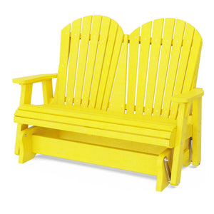 Heritage Double Glider Outdoor Glider Lemon Yellow / Same Color