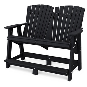 Heritage Double High Adirondack Garden Bench