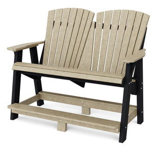 Heritage Double High Adirondack Garden Bench