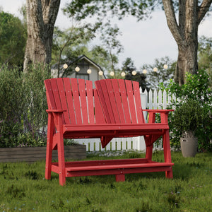 Heritage Double High Adirondack Garden Bench