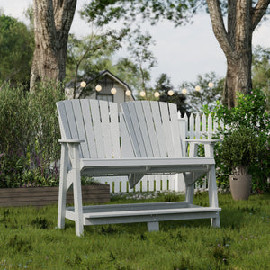 Heritage Double High Adirondack Garden Bench