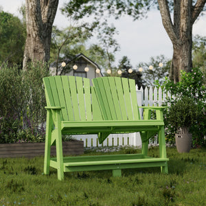 Heritage Double High Adirondack Garden Bench