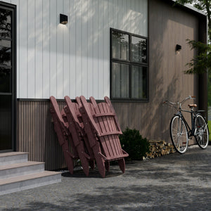 Heritage Folding Adirondack Chair Outdoor Chair
