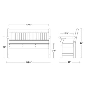 Heritage Garden Bench Outdoor Bench