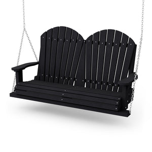 Heritage Two Seat Swing Porch Swing Black / Same Color