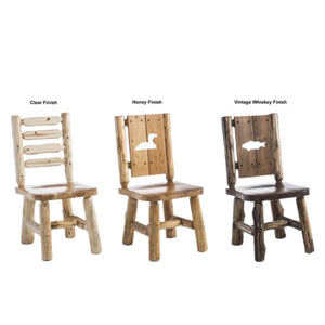 Lakeland Frontier Cedar Log Pet Bed Lounge Chair
