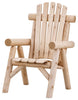Lakeland Mills Easy In Easy Out Cedar Log Lounge Chair Lounge Chair