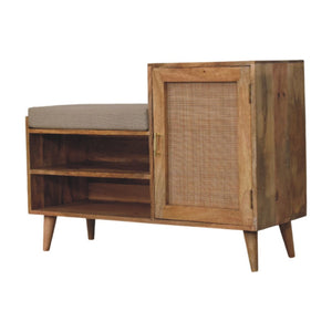 Larissa 2 Slot Hardwood Bench Unit Bench