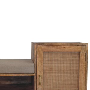 Larissa 2 Slot Hardwood Bench Unit Bench