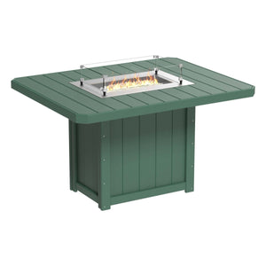Lumin 62" Outdoor Rectangular Fire Table by LuxCraft Outdoor Table