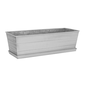 Medium Flower Box Tray Kit - Blue / White Flower Box Brackets