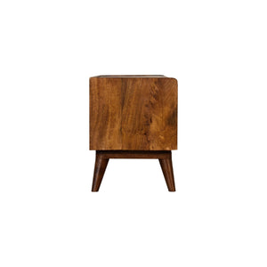 Mud Linen Nordic Storage Bench Bench