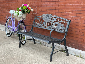 Outdoor Bicycle Bench outdoor furniture
