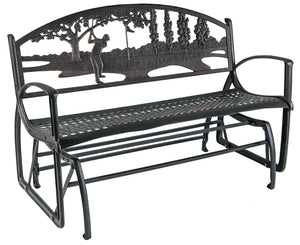 Outdoor Golf Glider Bench outdoor furniture