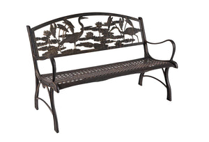 Outdoor Heron Bench outdoor furniture