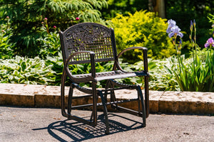 Outdoor Leaves Glider Chair outdoor furniture