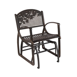 Outdoor Leaves Glider Chair outdoor furniture