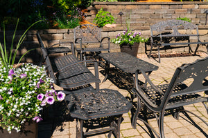 Outdoor Wildflower Glider Chair outdoor furniture