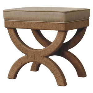 Rattan Arch Bench Bench