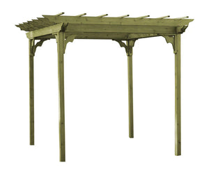 Regallion 6x8 Pergola, 8x8 Pergola and 8x10 Pergola W/Swing Hangars Garden Bench