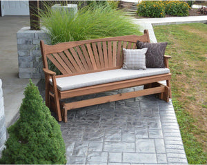Regallion Fanback Glider Garden Bench