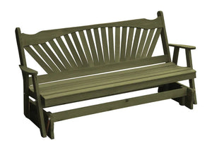 Regallion Fanback Glider Garden Bench